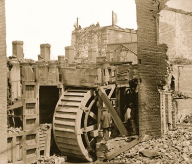 Richmond, Virginia. Ruins of State Arsenal 1865