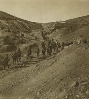 Russians advancing to take the place of fallen comrades  1905