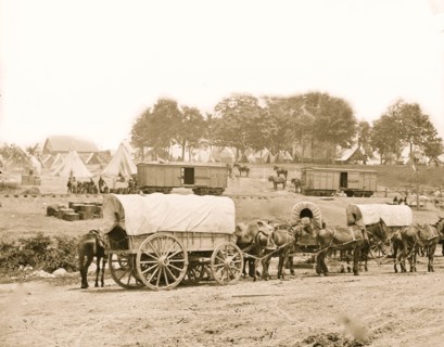 Savage Station, Va. Headquarters of Gen. George B. McClellan on the Richmond & York River Railroad 1863