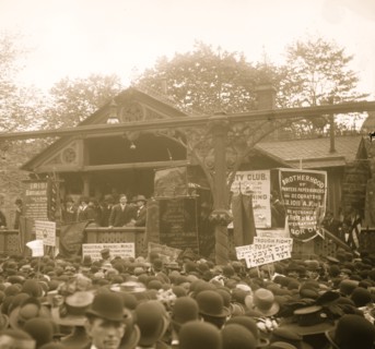 Socialist Rally in Union Square, New York 1908