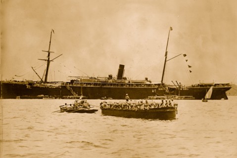 Spanish troops & transport