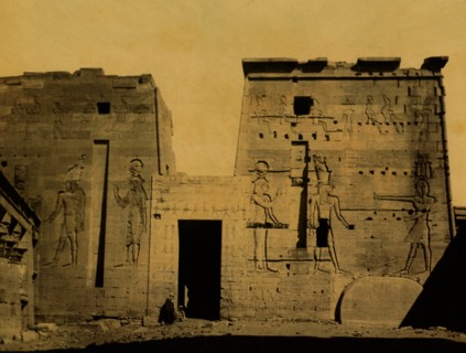 Temple of Isis on the Island of Philae, Egypt 1880