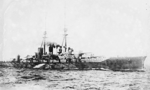 Japanese Warship Kongo 1915