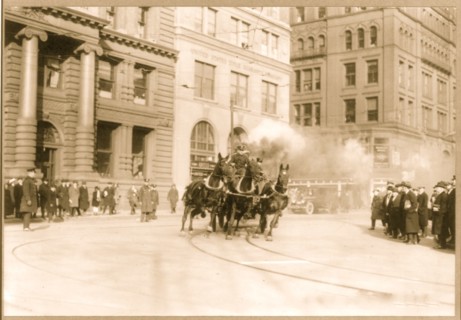 The last of the Horses Engine Co. 205, New York Fire Department 1911