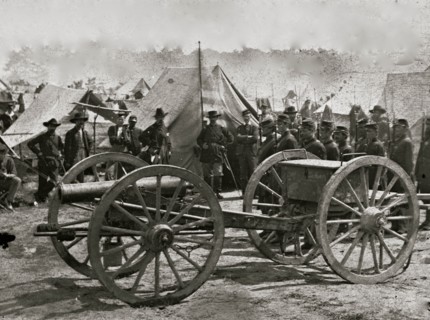 The Peninsula, Va. A 12-pdr. howitzer gun captured by Butterfield's Brigade near Hanover Court House, May 27, 1862 1862