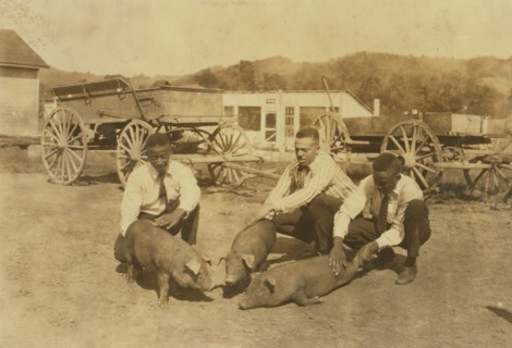 Black Boys in the 4H Club 1921