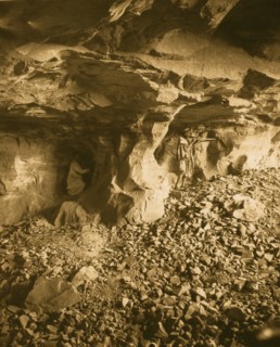 turquoise mines at Maghara - Mt. Sinai region 1911