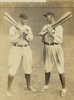 Ty Cobb, Detroit, & Joe Jackson, Cleveland,  1913