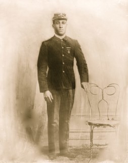 Soldier, 9th cavalry 1870