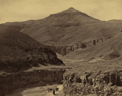 Valley of Tombs of Kings. Thebes 1865