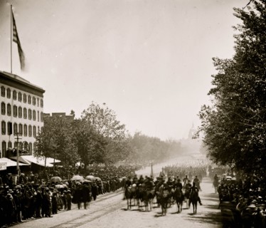 Washington, District of Columbia. Grand review of the army 1865