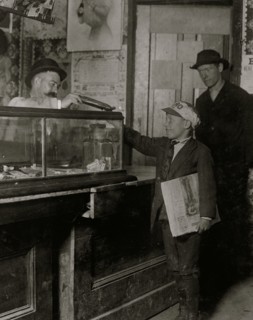 Where the money goes to. Bach Branch Office usually has a candy counter. 4020 Manchester St. 1910