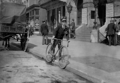 Western Union messenger 236, one of the youngsters on the border-line 1912