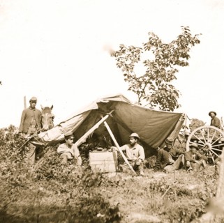 Field telegraph station 1863