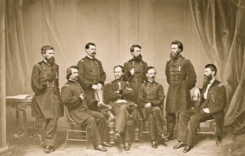 William Tecumseh Sherman & His Staff 1863