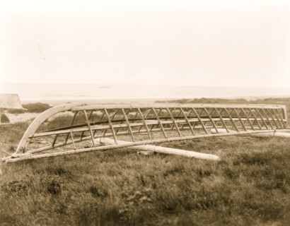 Umiak frame, Kotzebue 1929