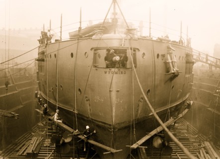 WYOMING in dock