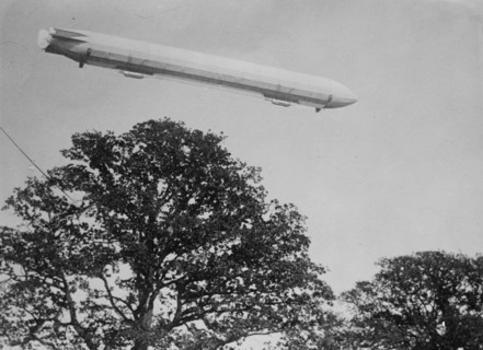 Zeppelin III in flight
