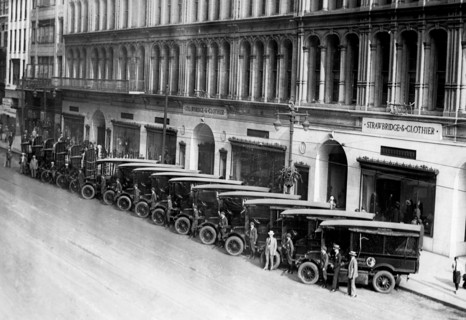 Strawbridge & Clothier Delivery Vans, Philadelphia, PA