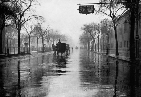 Rainy Day, New York City 1899