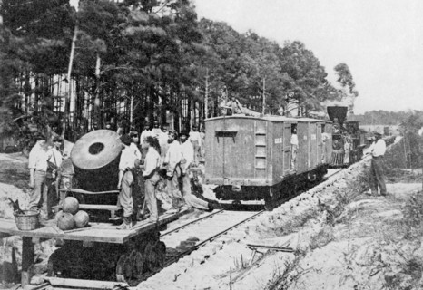 Movable Menace - the Railroad Mortar