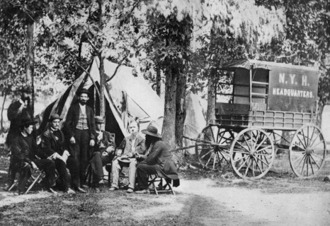 New York Herald HQ wagon