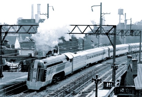 Train Pulling Out Of Station, Philadelphia, PA