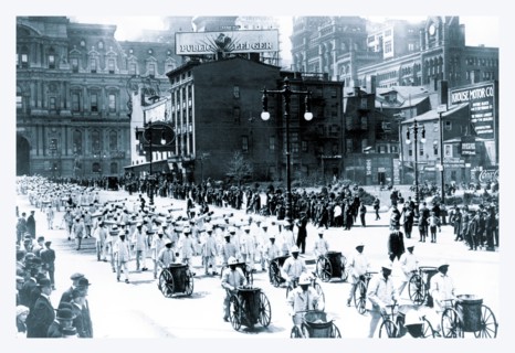 Parade Near City Hall, Philadelphia, PA