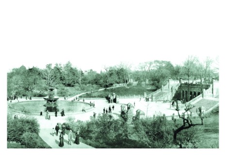 Central Park: Bethesda Terrace c.1902 1900