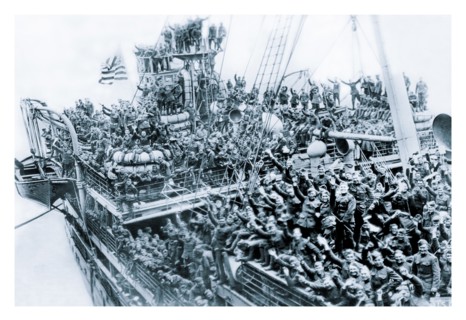 World War One Troop Ship