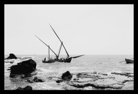 Sailing Vessel Among the Rocks at Jaffa