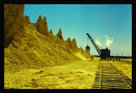 Nearly Exhausted Sulphur Vat 1943