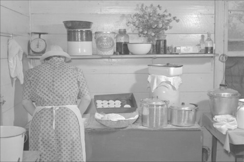 Cooking Biscuits 1939