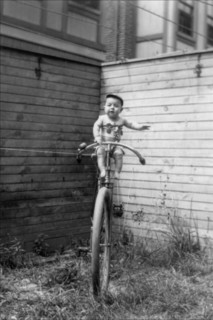 Baby on Unicycle 1900