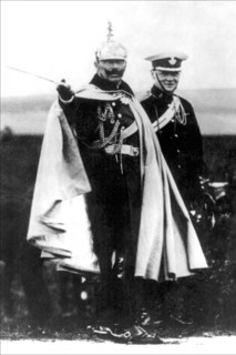 Winston Churchill and Kaiser Willhelm
