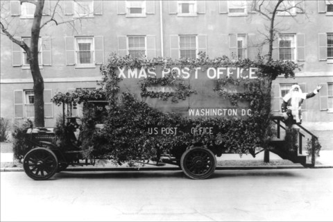 Christmas Post Office "A La Carte" 1921
