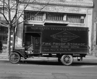 Merchants' Transfer & Storage,  Moving Van