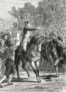 French Revolution 1789-1799 General Lafayette at Versailles October 5th 1789