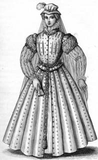 French vintage clothes Francois kingdom II XVI century King France Marie Stuart