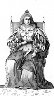 French vintage clothes XVI century King France Luis kingdom XIII King of France Navarre Louis XIII Christine De France sister of Louis XIII Duchess of Savoy