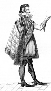 French vintage clothes XVI century King France Luis kingdom XIII King of France Navarre Louis XIII Francois Annibal D'Estrees