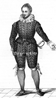 French vintage clothes XVI century King France Luis kingdom XIII King of France Navarre Louis XIII Antoine de S. Saint Chamans