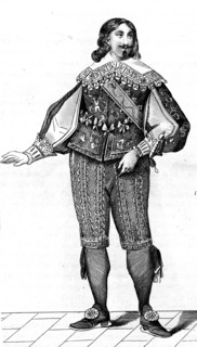 French vintage clothes XVI century King France Luis kingdom XIII King of France Navarre Louis XIII Charles De Rostaing