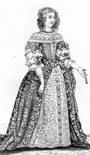 French vintage clothes XVI century King France Luis kingdom XIV Louis XIV Navarre Queen Marie D' Autriche