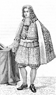 French vintage clothes XVI century King France Luis kingdom XIV Louis Navarre Duc De Bourgogne