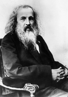 Dimitri ivanovich mendeleev, 1834 - 1907, famous russian chemist.
