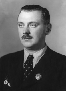 Sergei mikhalkov, soviet poet and playwright, co-author with stalin of the soviet national anthem, 1950.