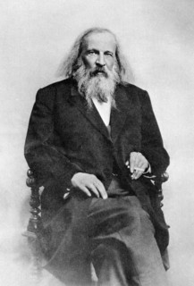 Dimitri ivanovich mendeleev, 1834 - 1907, famous russian chemist.