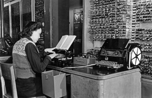 The besm-1 computer designed by the institute of precision mechanics and computation techniques, the machine was used for the calculating the orbits of about 700 small planets of the solar system for ...