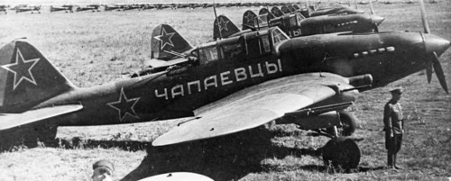 To mark the the 25th anniversary of the death of the famous red army commander vassily chapayev, the working people of the town of chapayevsk, kuibishev region, built 13 warplanes using their own savi...